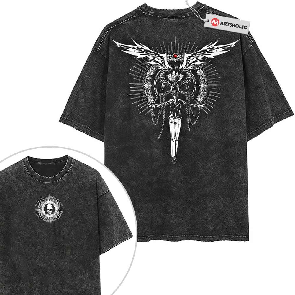 Ryuk Shirt, Death Note Shirt, Anime Shirt, Vintage T-Shirt 2-Sided