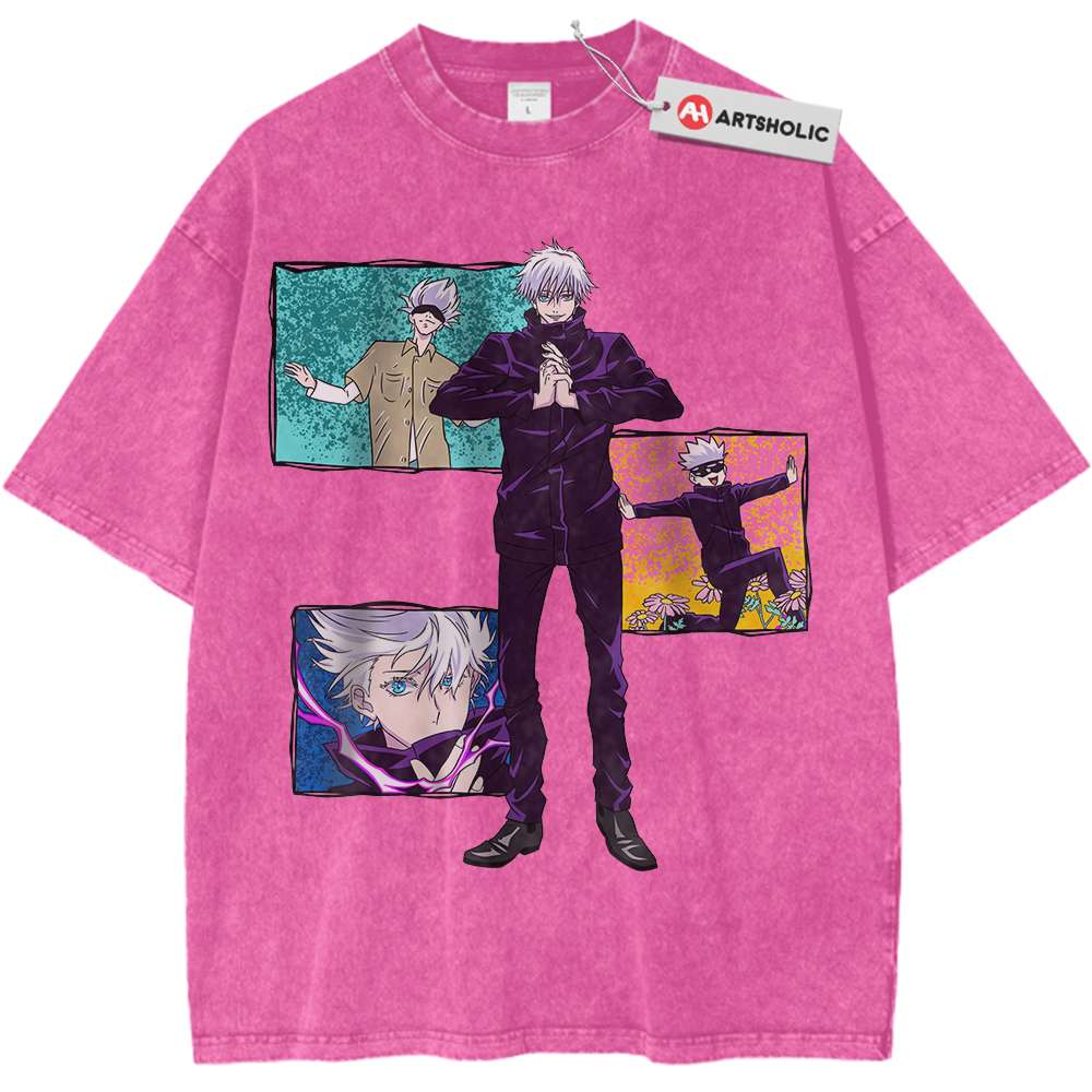 Satoru Gojo Shirt, Jujutsu Kaisen Shirt, Anime Shirt, Vintage T-Shirt