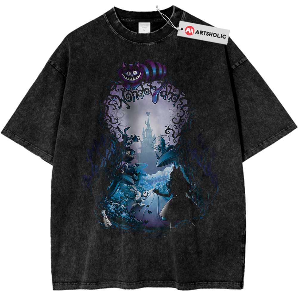 Alice in Wonderland Shirt, Animated Shirt, Vintage T-Shirt