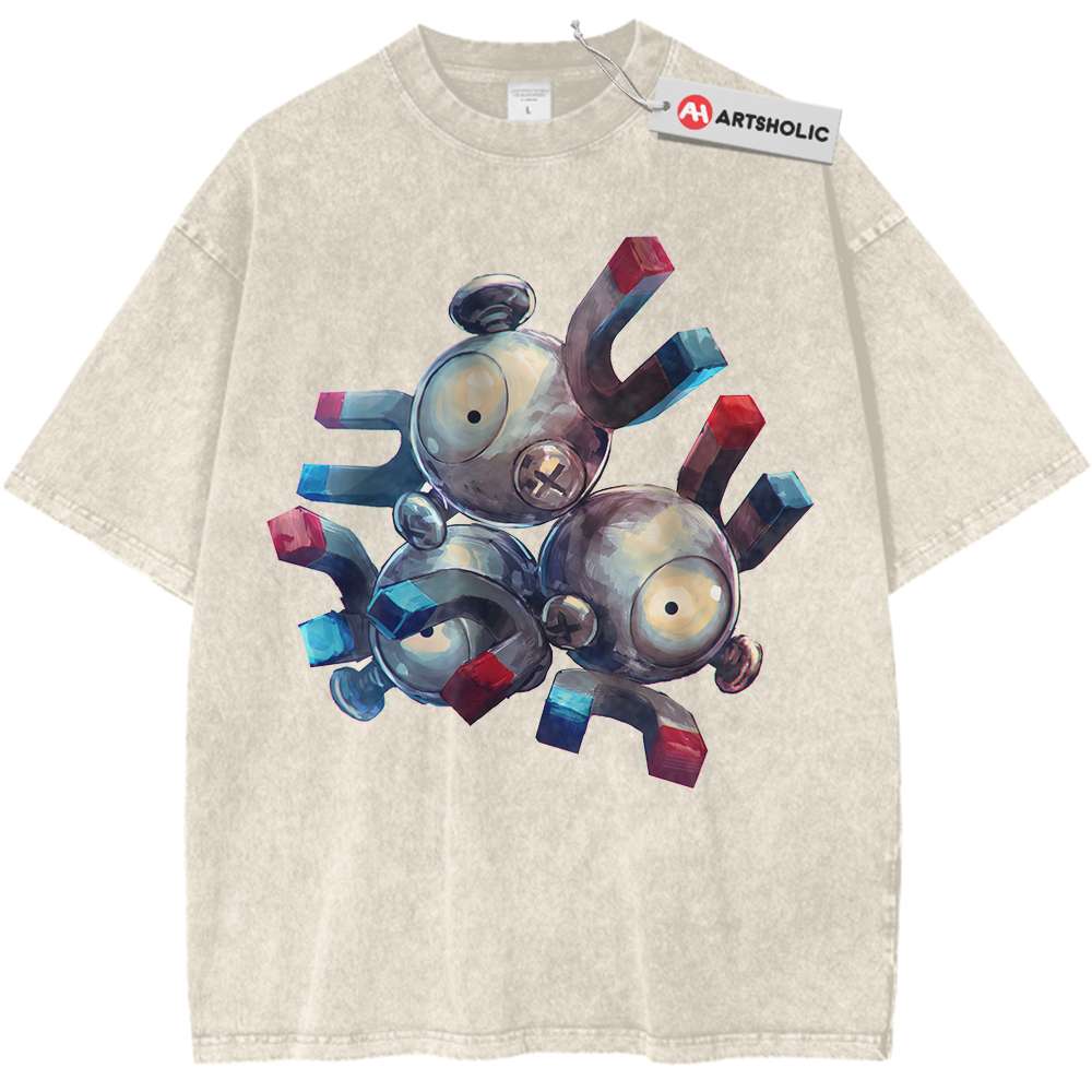 Magneton Shirt, Pokemon Shirt, PKM Shirt, Anime Shirt, Vintage T-Shirt