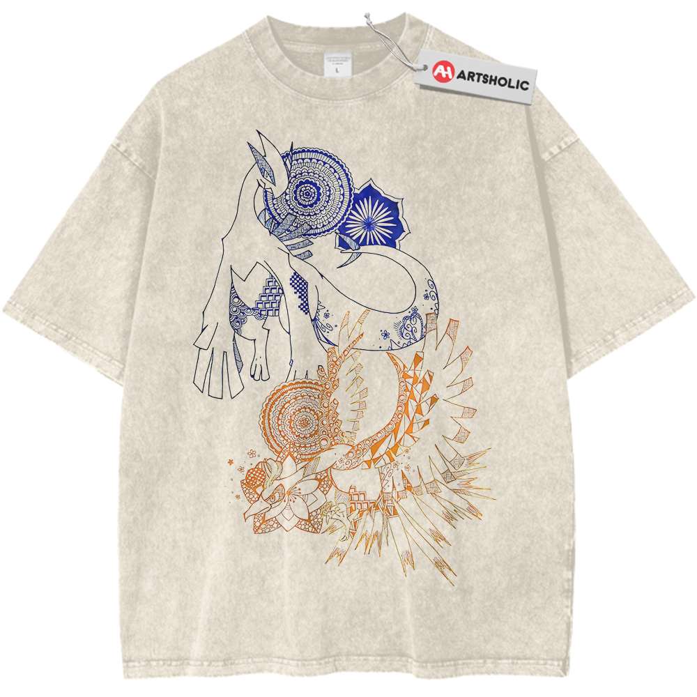 Lugia vs Ho-oh Shirt, Pokemon Shirt, PKM Shirt, Anime Shirt, Vintage Tee