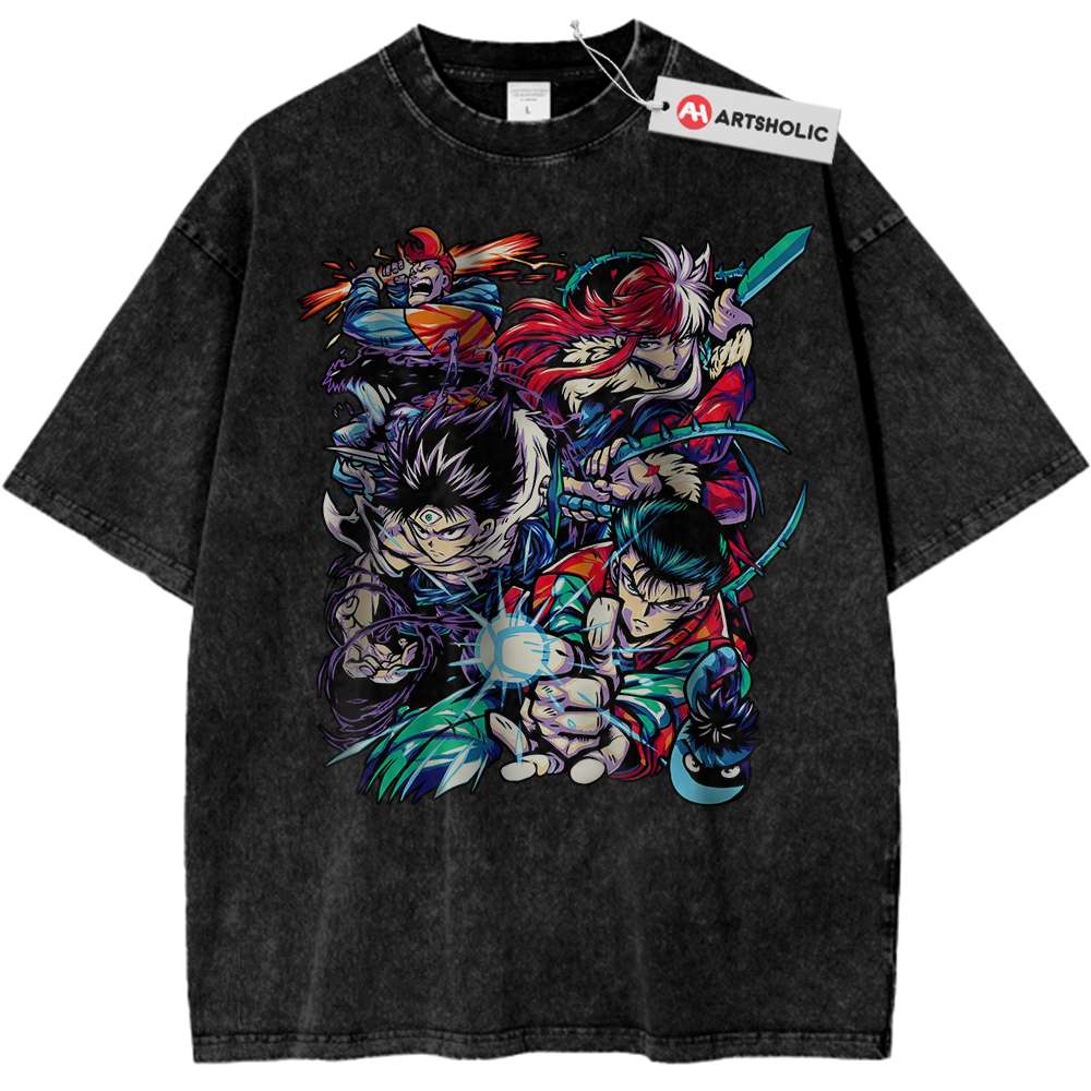 YuYu Hakusho Shirt, Anime Shirt, Vintage T-Shirt