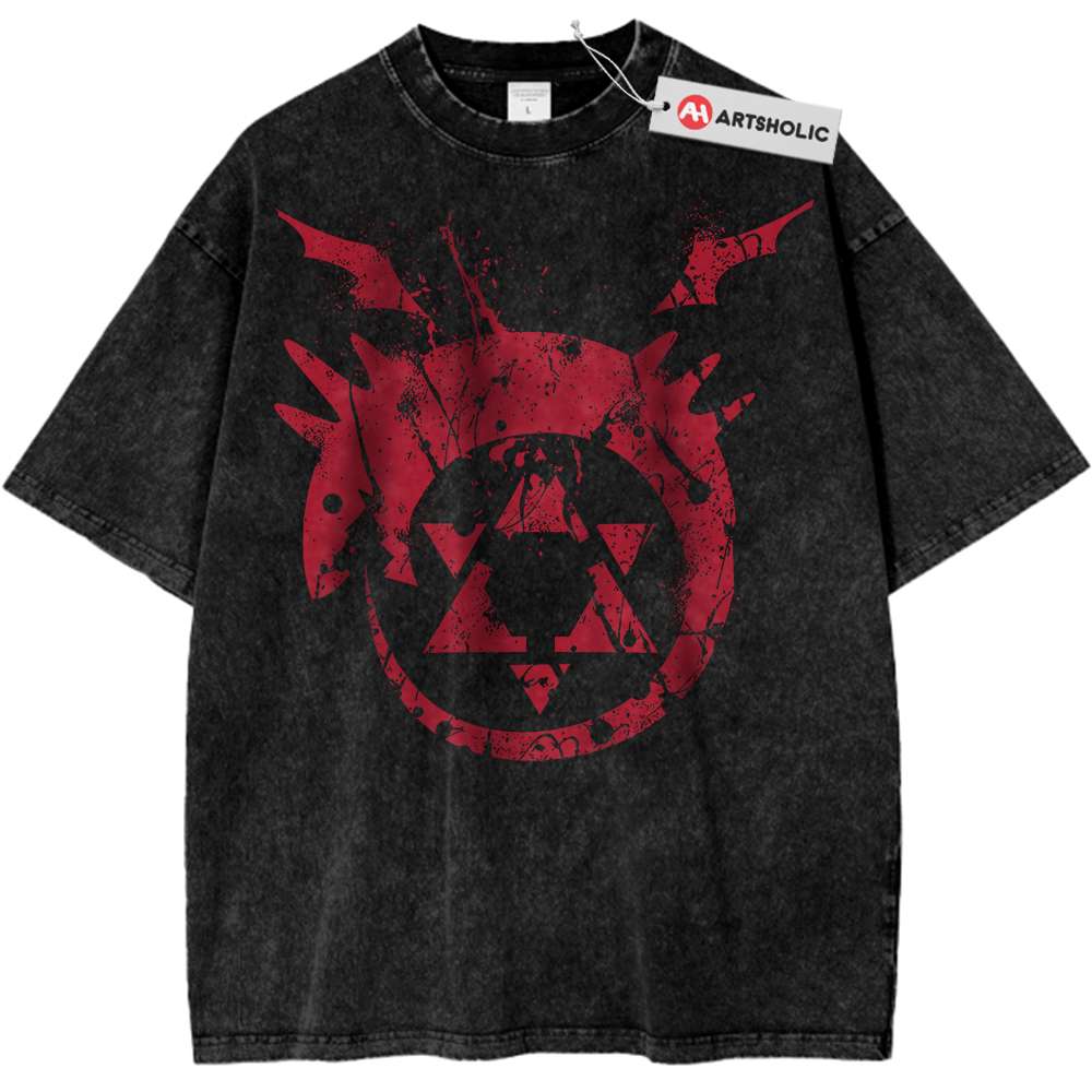 Fullmetal Alchemist Shirt, Anime Shirt, Vintage T-Shirt