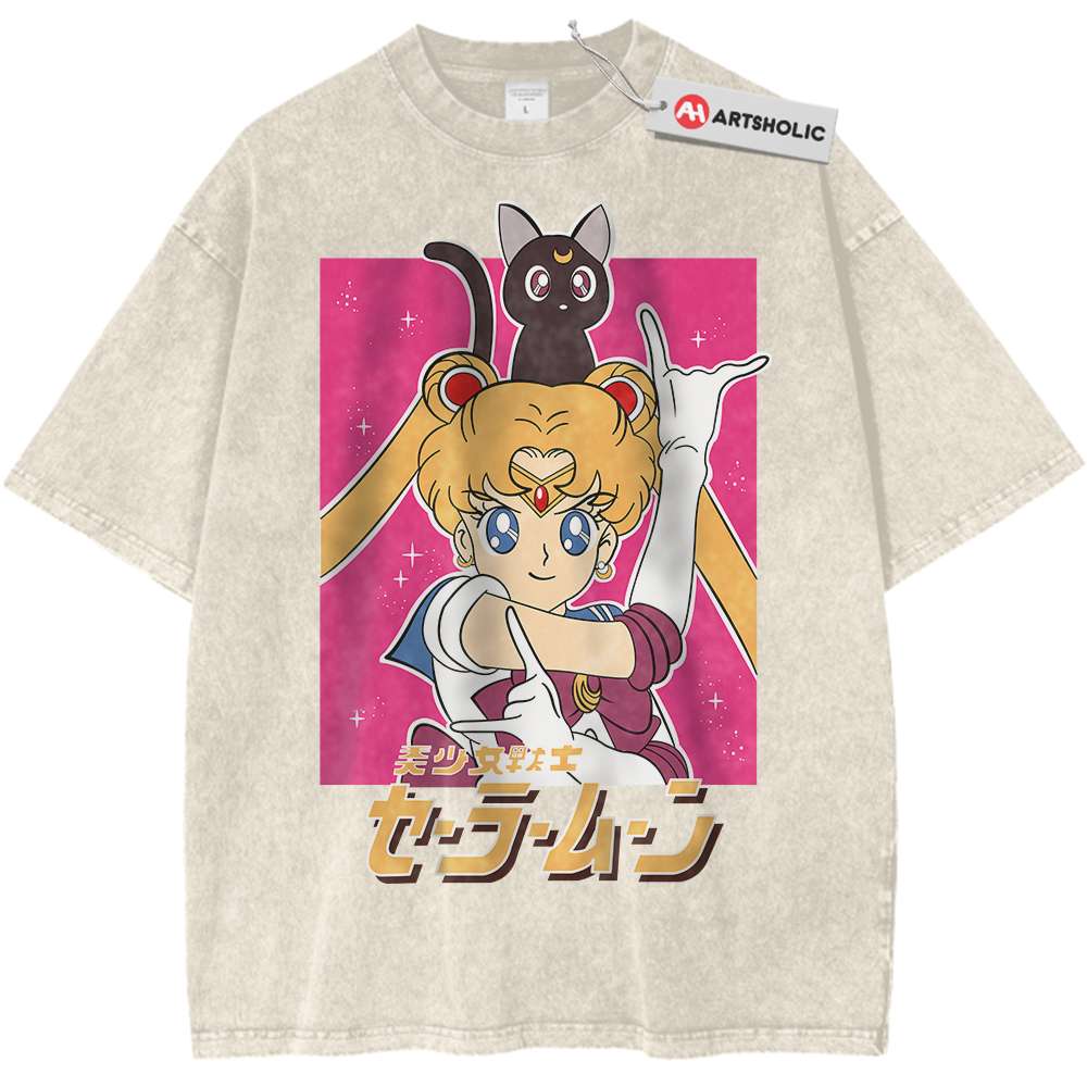 Usagi Tsukino Shirt, Sailor Moon Shirt, Anime Shirt, Vintage T-Shirt