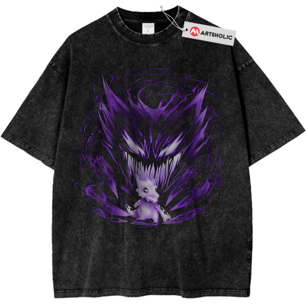 Cubone vs Haunter Shirt, Pokemon Shirt, PKM Shirt, Anime Shirt, Vintage Tee