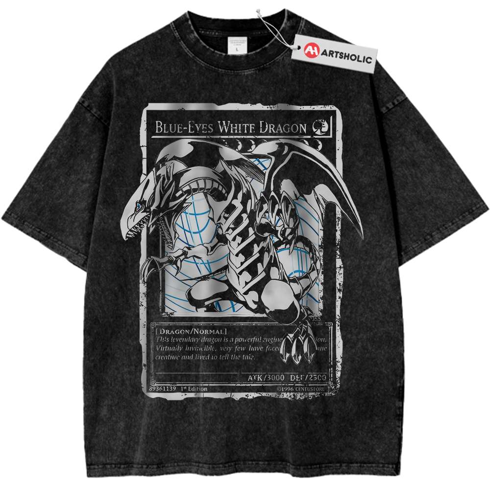 Blue Eyes White Dragon Shirt, Yugioh Shirt, Anime Shirt, Vintage Tee