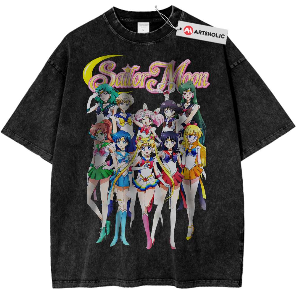 Sailor Moon Shirt, Anime Shirt, Vintage T-Shirt