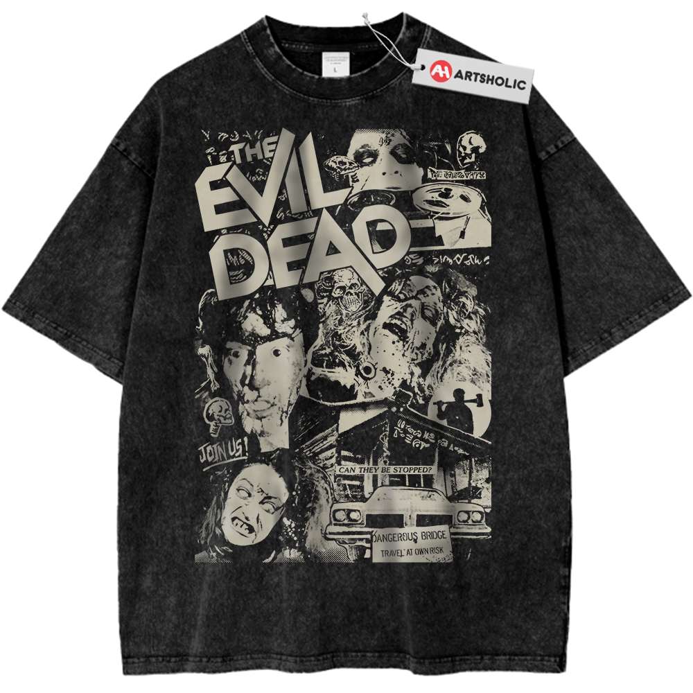 The Evil Dead Shirt, Halloween Shirt, Horror Movie Shirt, Vintage T-Shirt