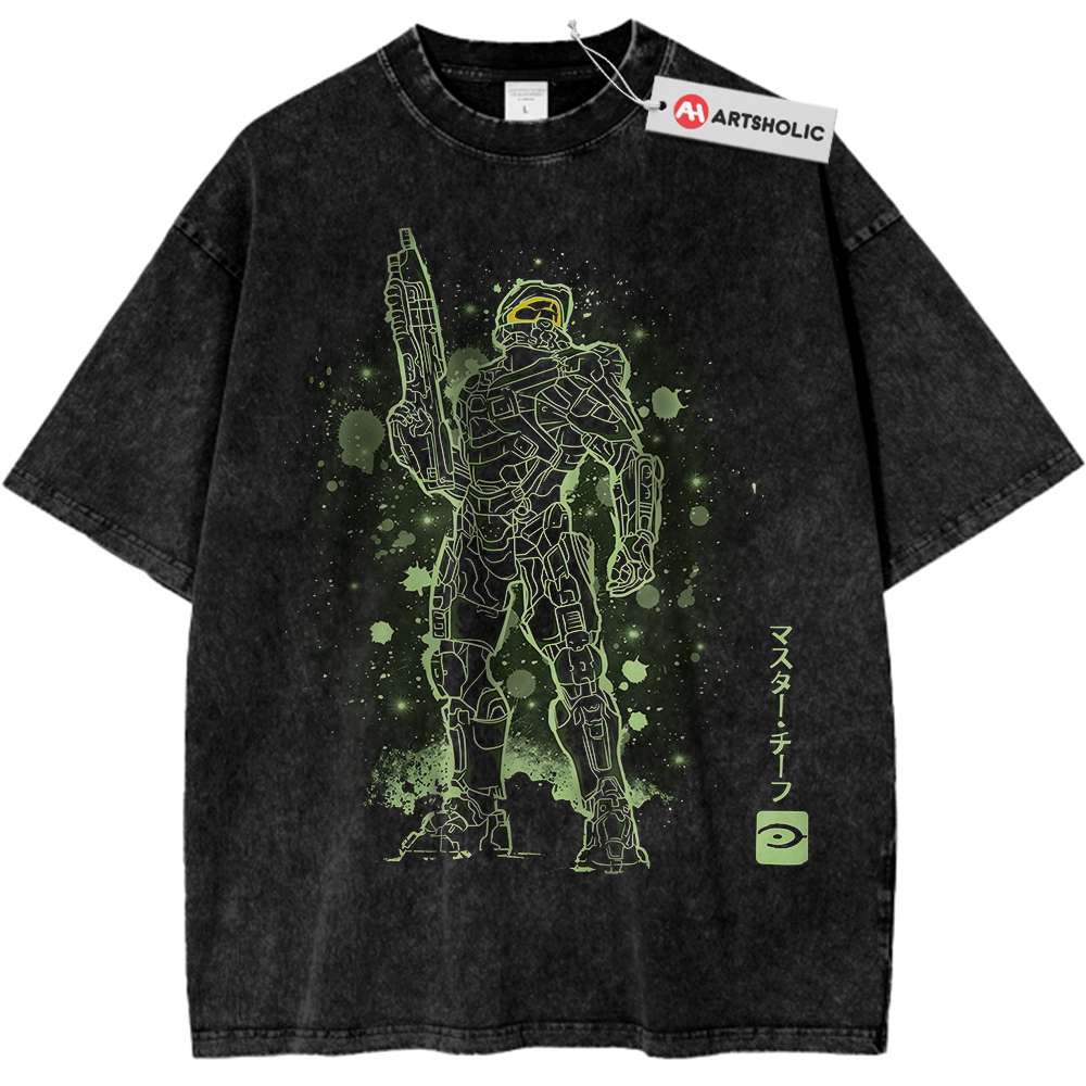Master Chief Shirt, Halo Shirt, Game Shirt, Vintage T-Shirt