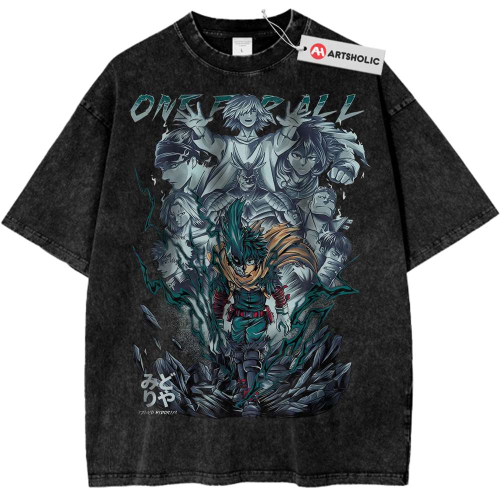 Deku – Izuku Midoriya Shirt, MHA Shirt, Anime Shirt, Vintage Tee