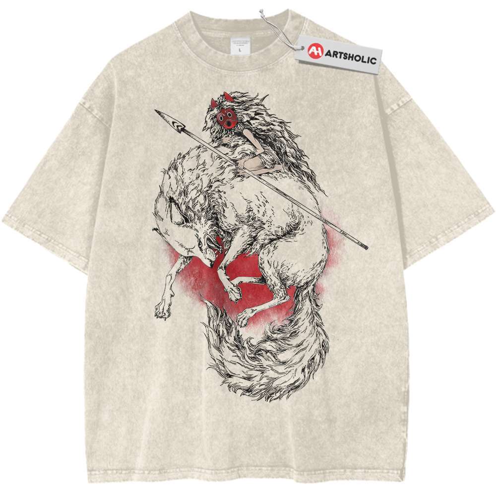 Princess Mononoke Shirt, Studio Ghibli Shirt, Anime Shirt, Vintage Tee