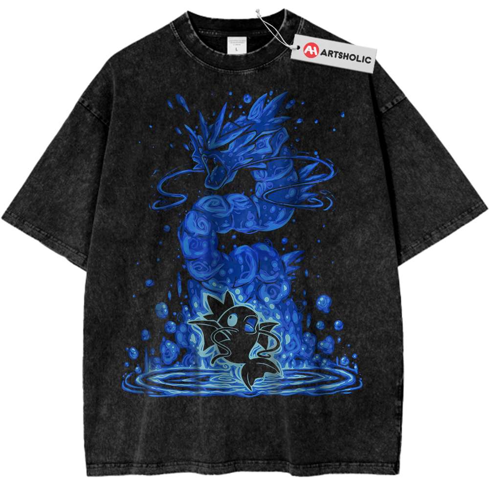 Magikarp Shirt, Gyarados Shirt, Pokemon Shirt, PKM Shirt, Anime Shirt, Vintage Tee