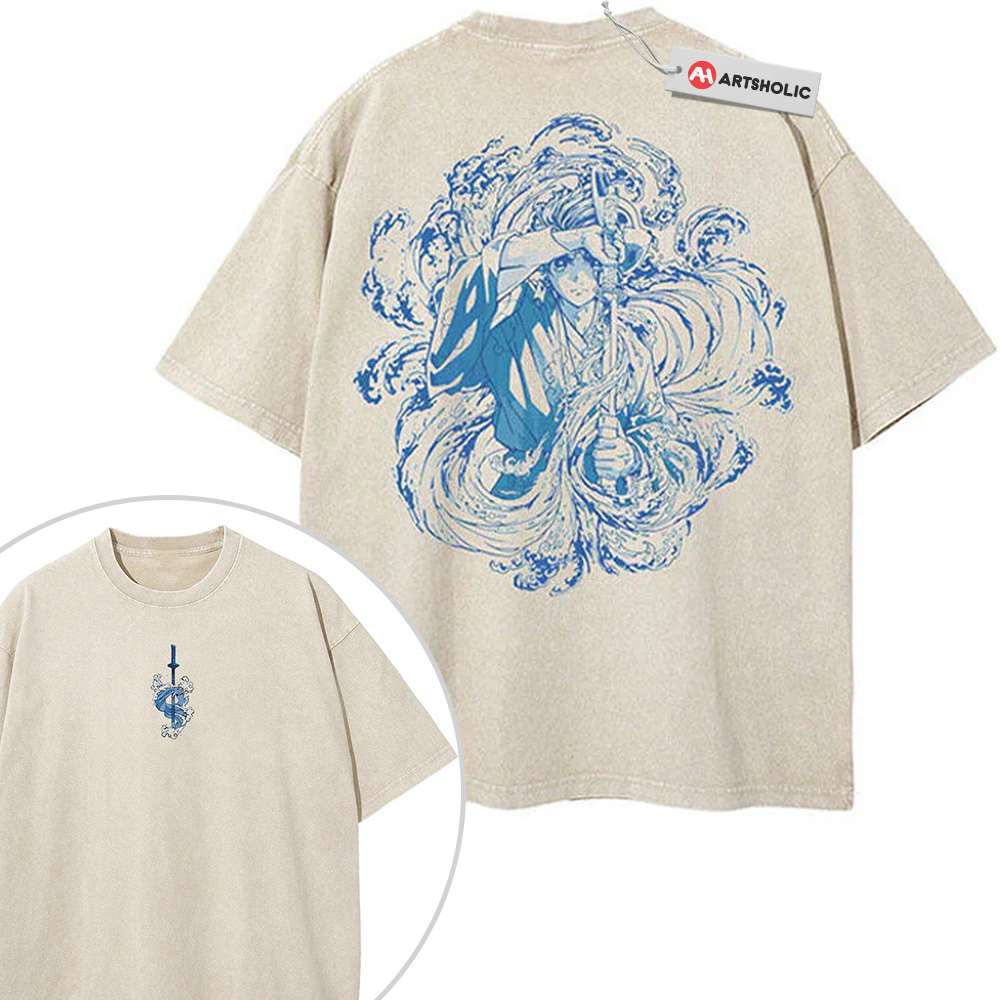 Tanjiro Kamado Shirt, Demon Slayer Shirt, Anime Shirt, Vintage T-Shirt 2-Sided