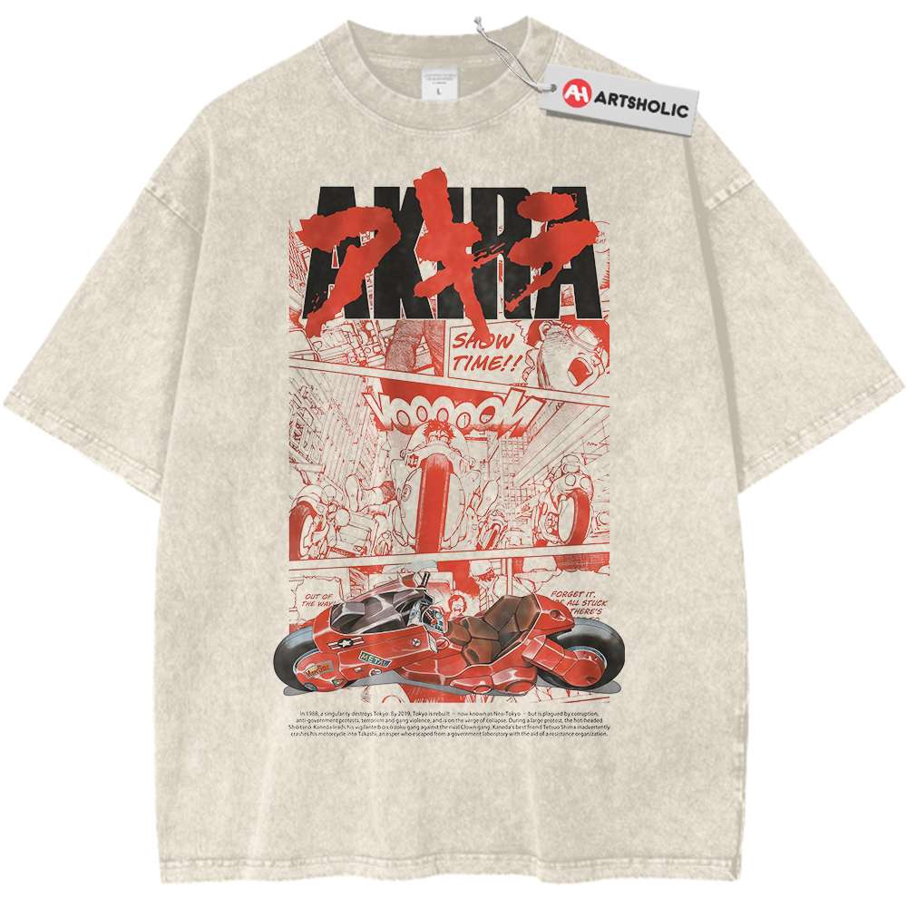 Akira Shirt, Anime Shirt, Vintage T-Shirt