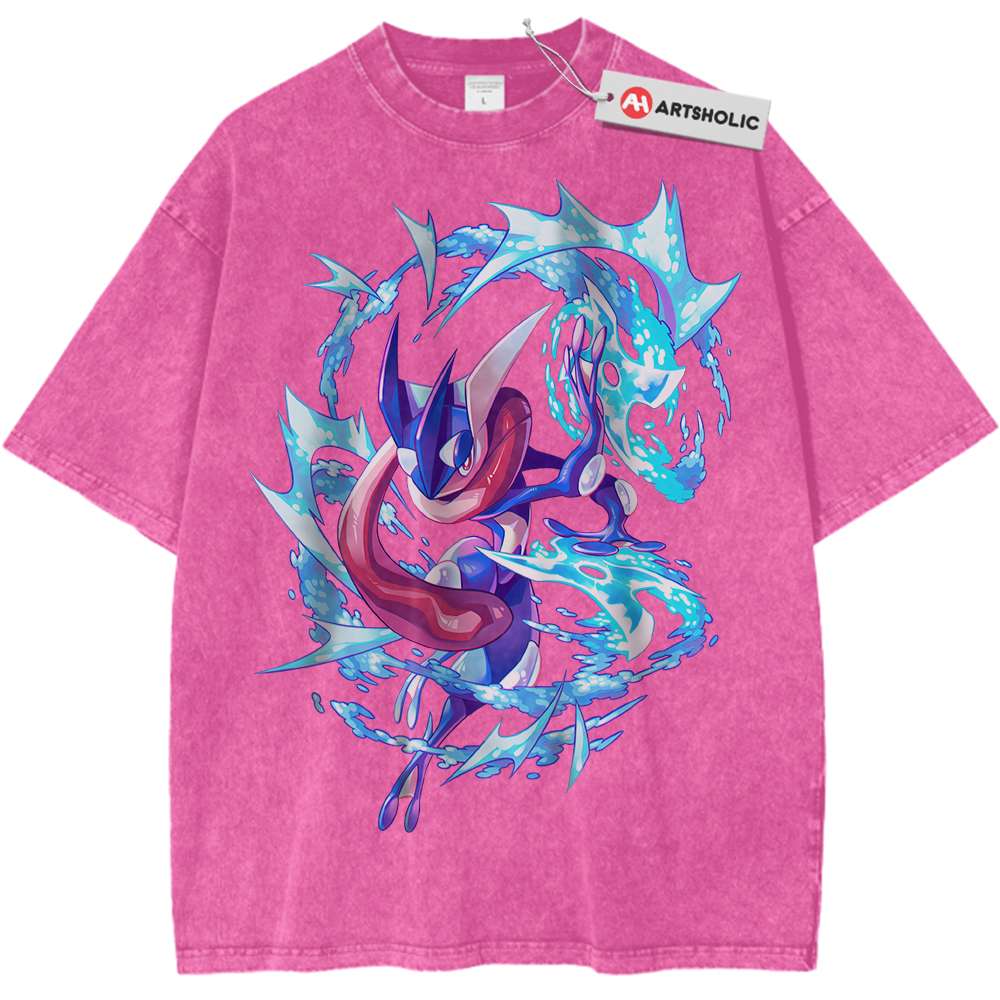 Greninja Shirt, Pokemon Shirt, PKM Shirt, Anime Shirt, Vintage T-Shirt