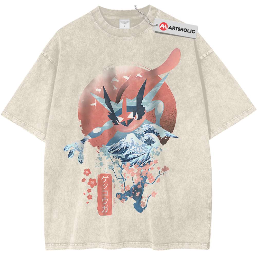 Greninja Shirt, Pokemon Shirt, PKM Shirt, Anime Shirt, Vintage Tee