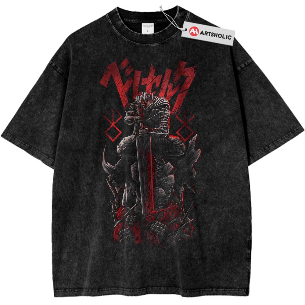 Guts Shirt, Berserk Shirt, Anime Shirt, Vintage T-Shirt