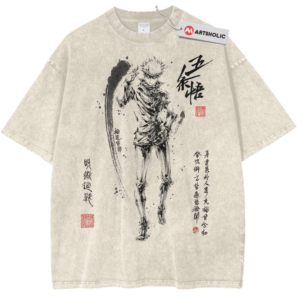 Satoru Gojo Shirt, Jujutsu Kaisen Shirt, Anime Shirt, Vintage Tee