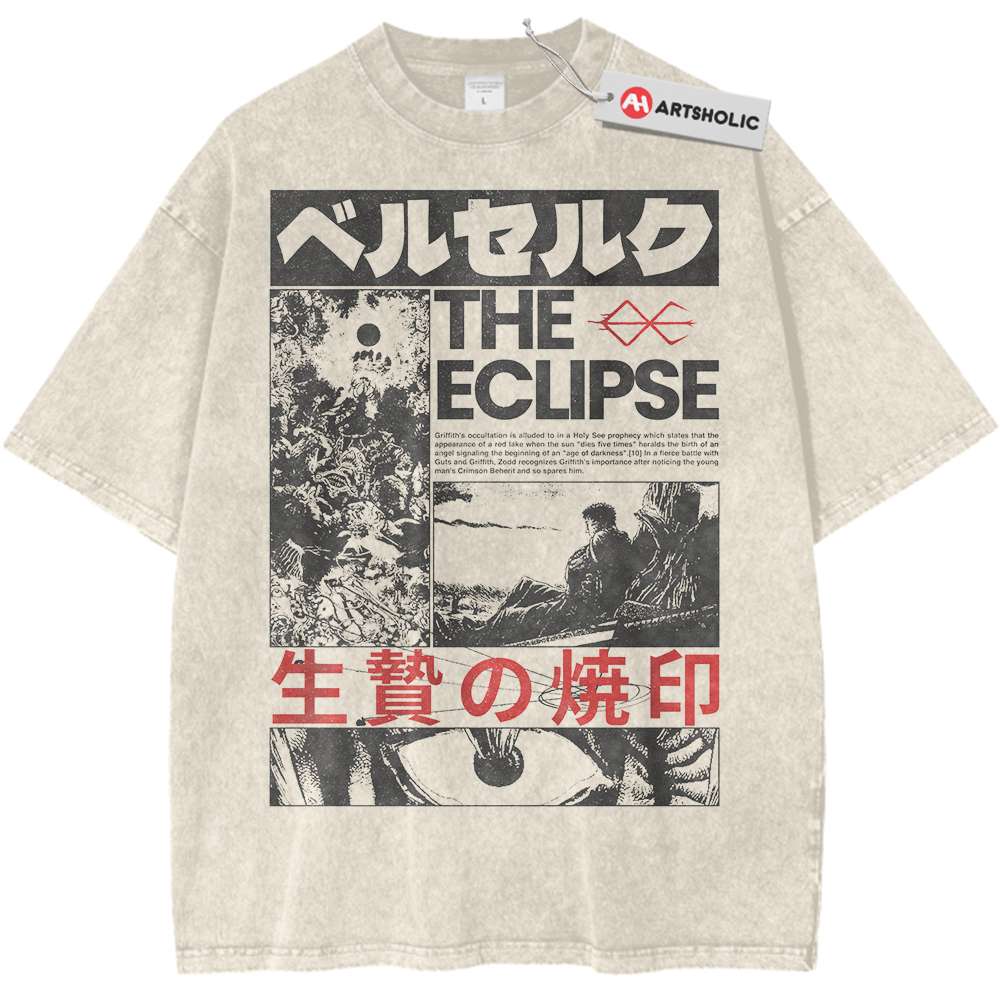 Berserk Shirt, Anime Shirt, Vintage Tee