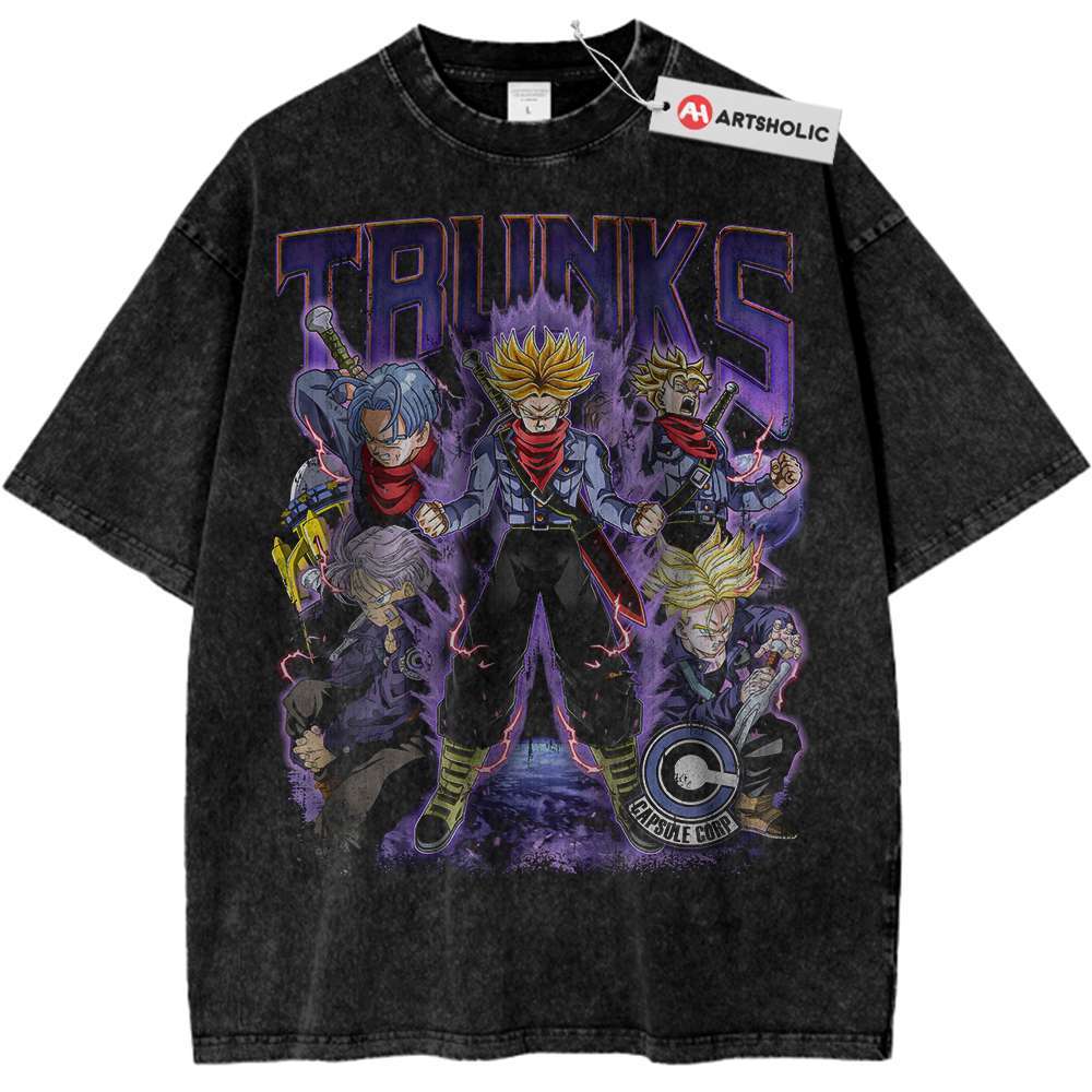 Trunks Shirt, Dragon Ball Shirt, DBZ Shirt, Anime Shirt, Vintage Tee