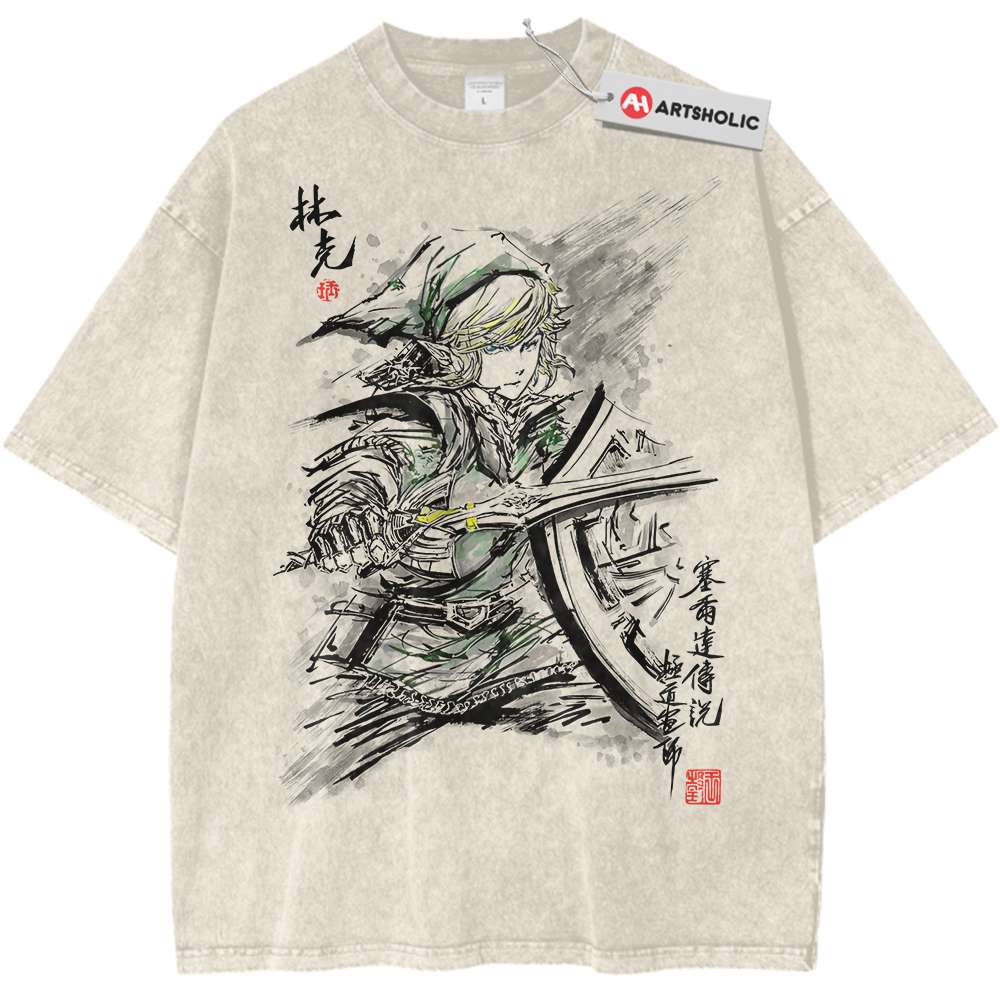 Link Shirt, The Legend of Zelda Shirt, Game Shirt, Vintage T-Shirt