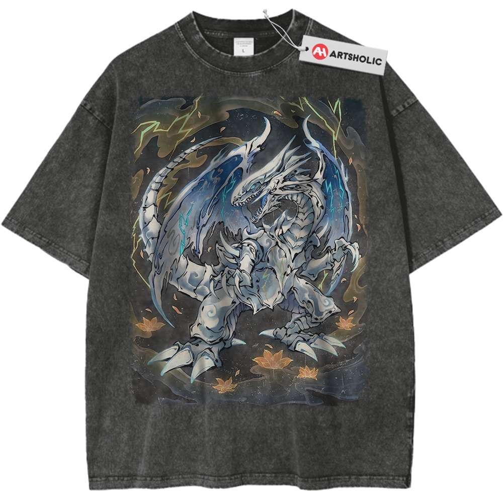 Blue Eyes White Dragon Shirt, Yugioh Shirt, Anime Shirt, Vintage T-Shirt