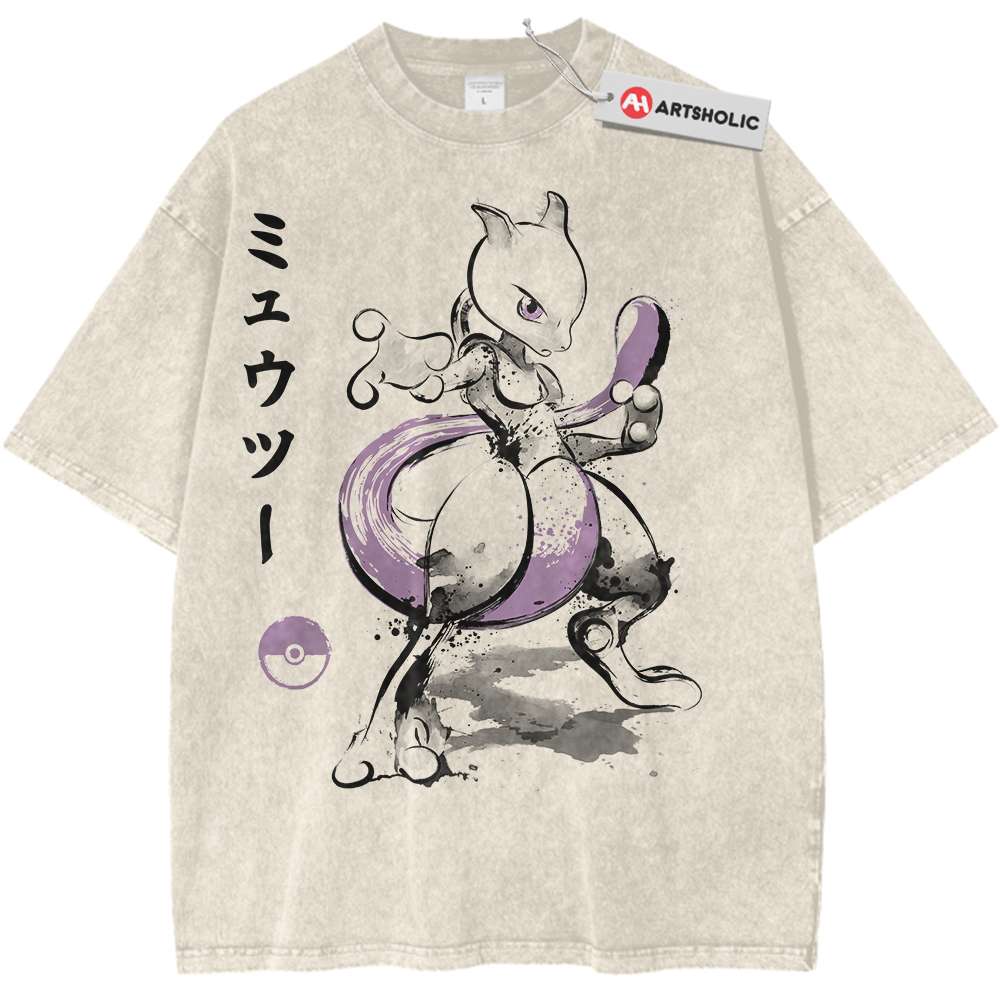 Mewtwo Shirt, Pokemon Shirt, Anime Shirt, Vintage Tee