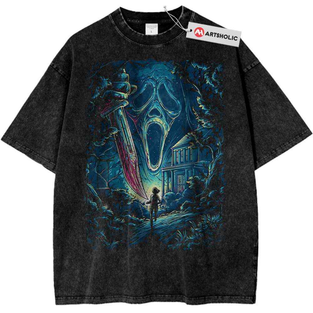 Ghostface Shirt, Scream Shirt, Halloween Shirt, Horror Shirt, Vintage T-Shirt