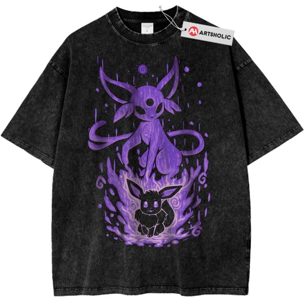 Espeon Shirt, Eevee Shirt, Pokemon Shirt, PKM Shirt, Anime Shirt, Vintage Tee