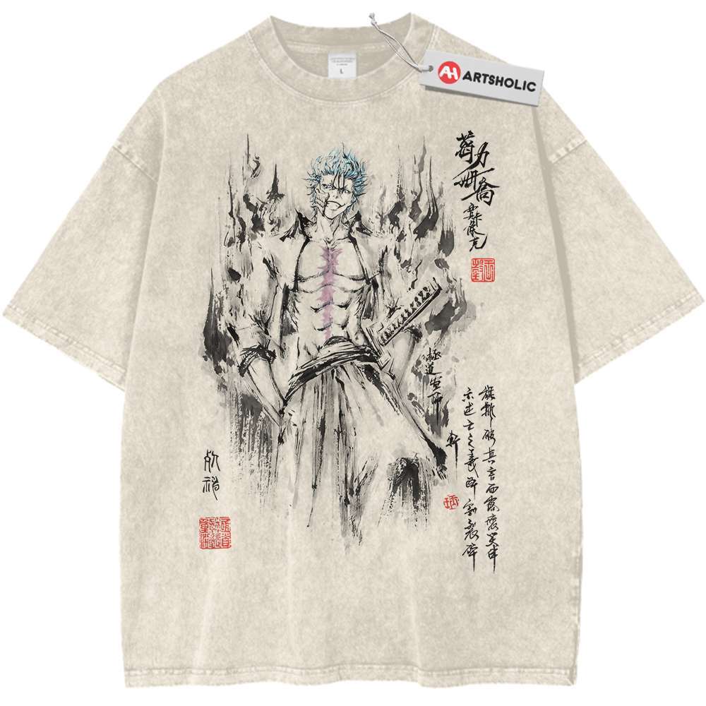 Grimmjow Jaegerjaquez Shirt, Bleach Shirt, Anime Shirt, Vintage Tee