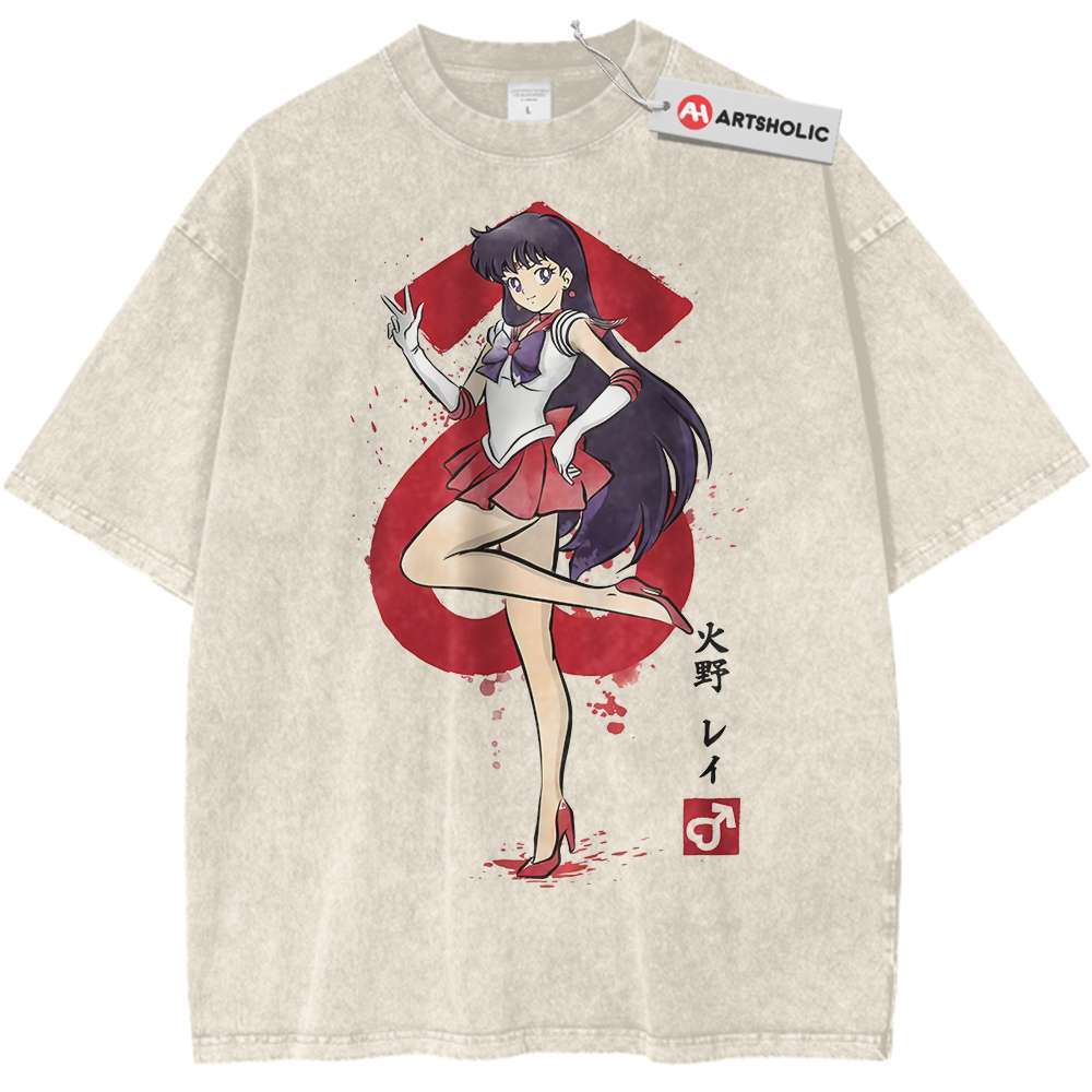 Sailor Mars Shirt, Sailor Moon Shirt, Anime Shirt, Vintage Tee