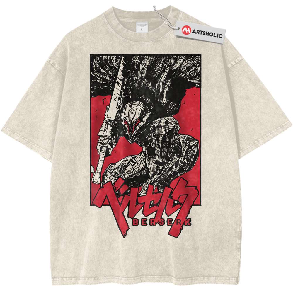Guts Shirt, Berserk Shirt, Anime Shirt, Vintage T-Shirt