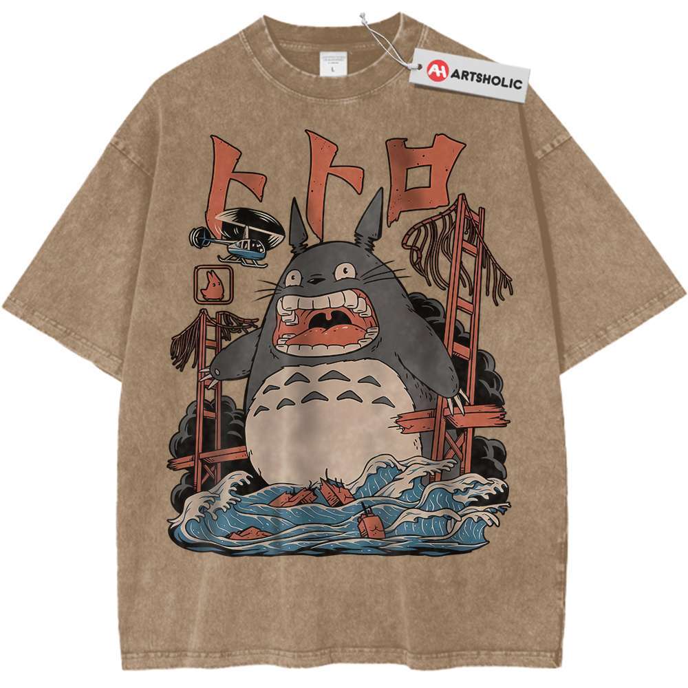My Neighbor Totoro Shirt, Studio Ghibli Shirt, Anime Vintage Tee