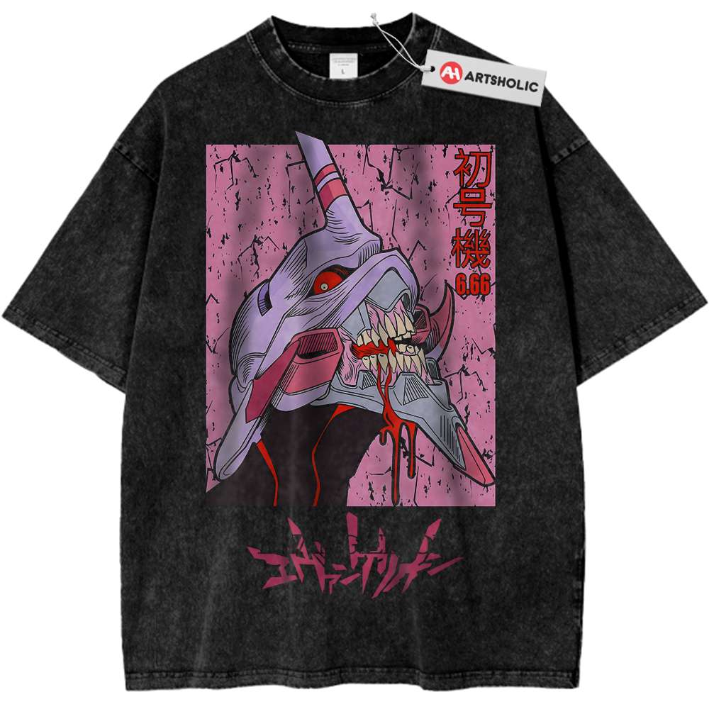 Neon Genesis Evangelion Shirt, Anime Shirt, Vintage T-Shirt