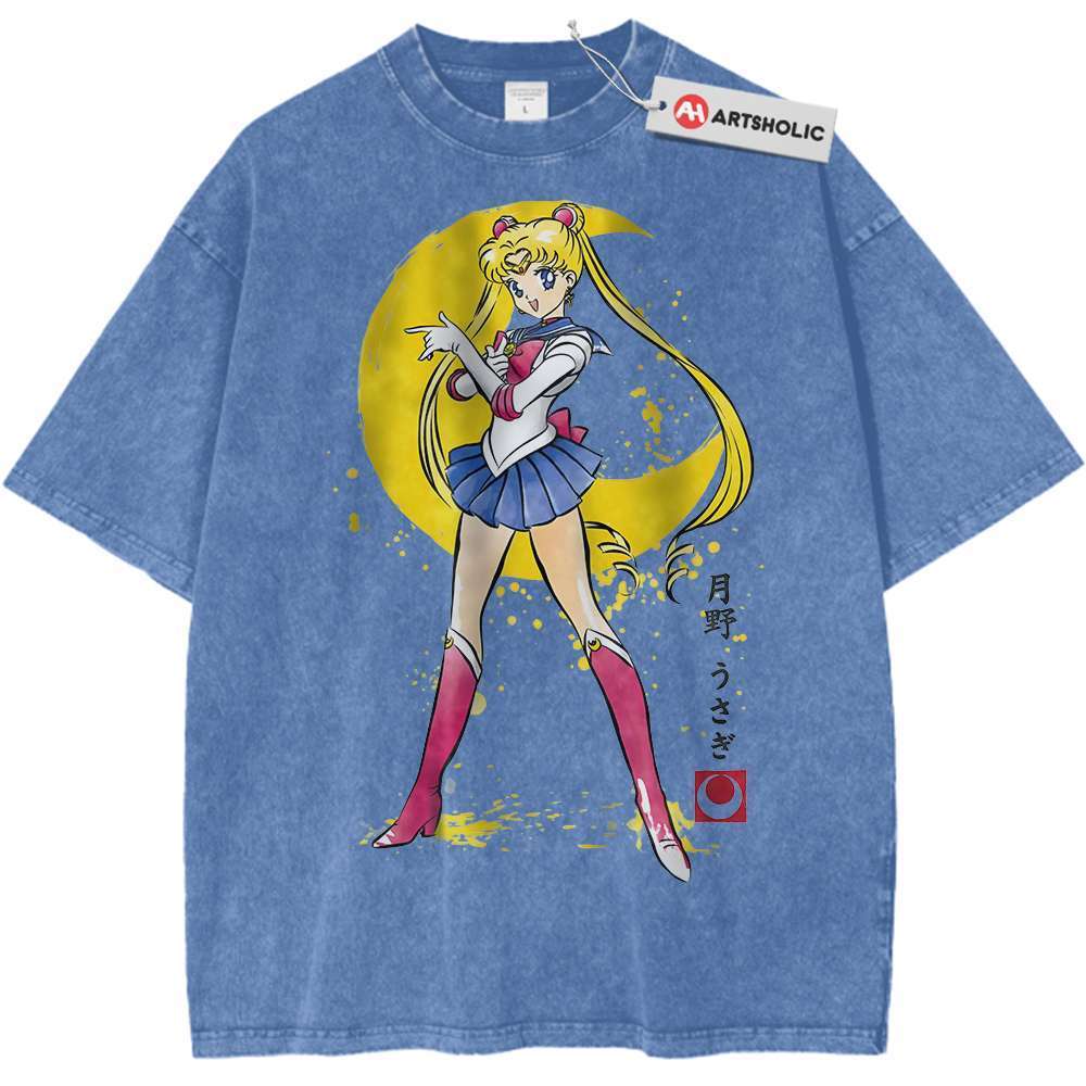 Usagi Tsukino Shirt, Sailor Moon Shirt, Anime Shirt, Vintage Tee
