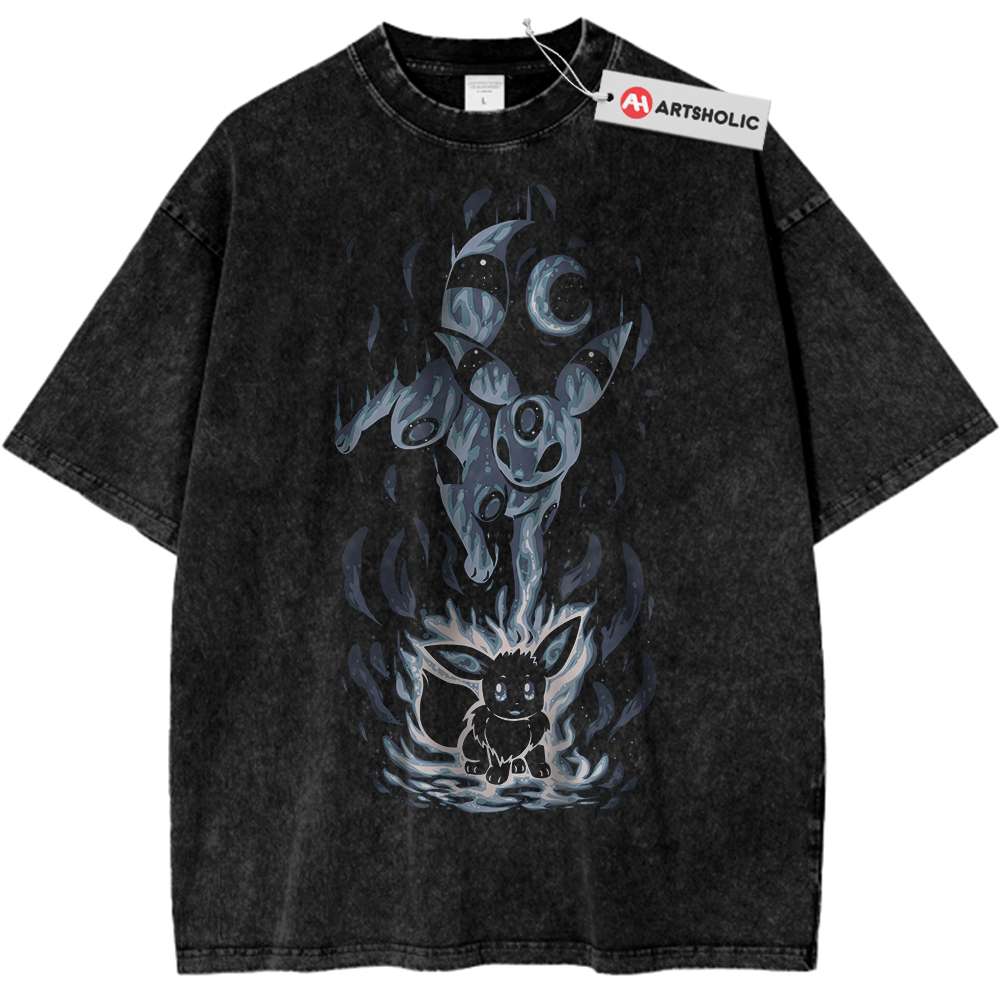 Umbreon Shirt, Eevee Shirt, Pokemon Shirt, PKM Shirt, Anime Shirt, Vintage Tee