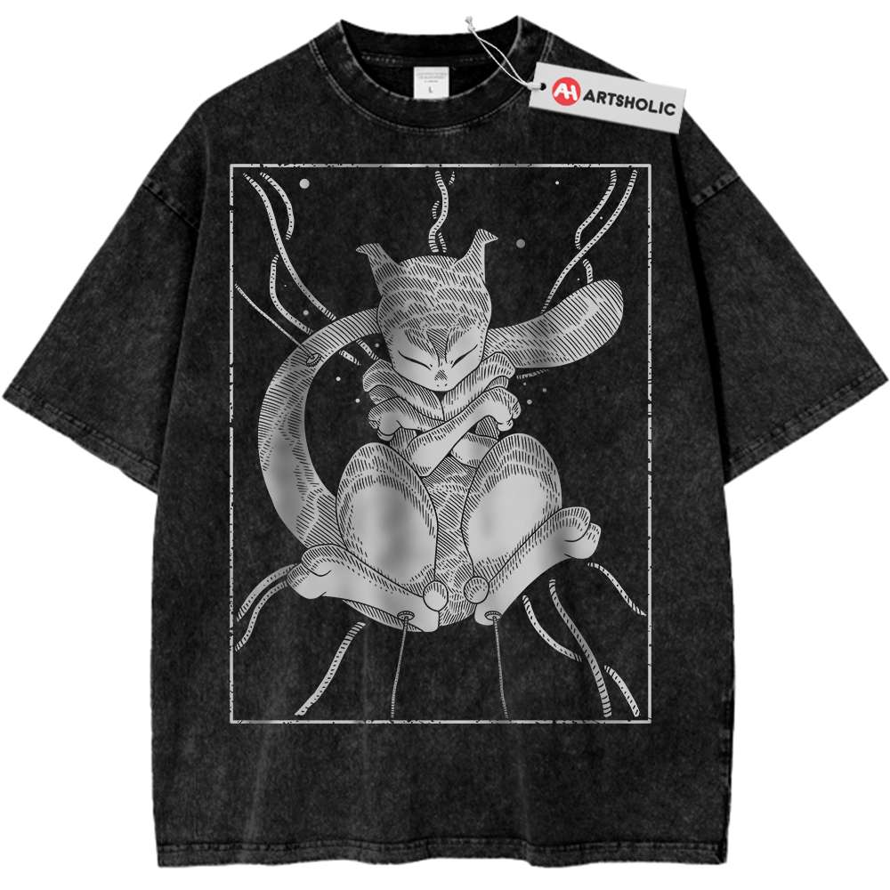 Mewtwo Shirt, Pokemon Shirt, PKM Shirt, Anime Shirt, Vintage Tee
