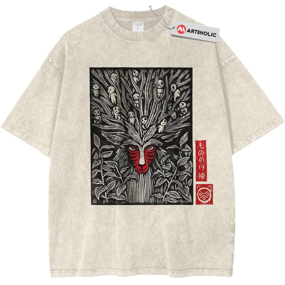 Princess Mononoke Shirt, Studio Ghibli Shirt, Anime Shirt, Vintage Tee