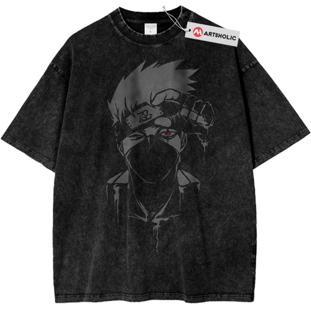Kakashi Hatake Shirt, Naruto Shirt, Anime Shirt, Vintage Tee