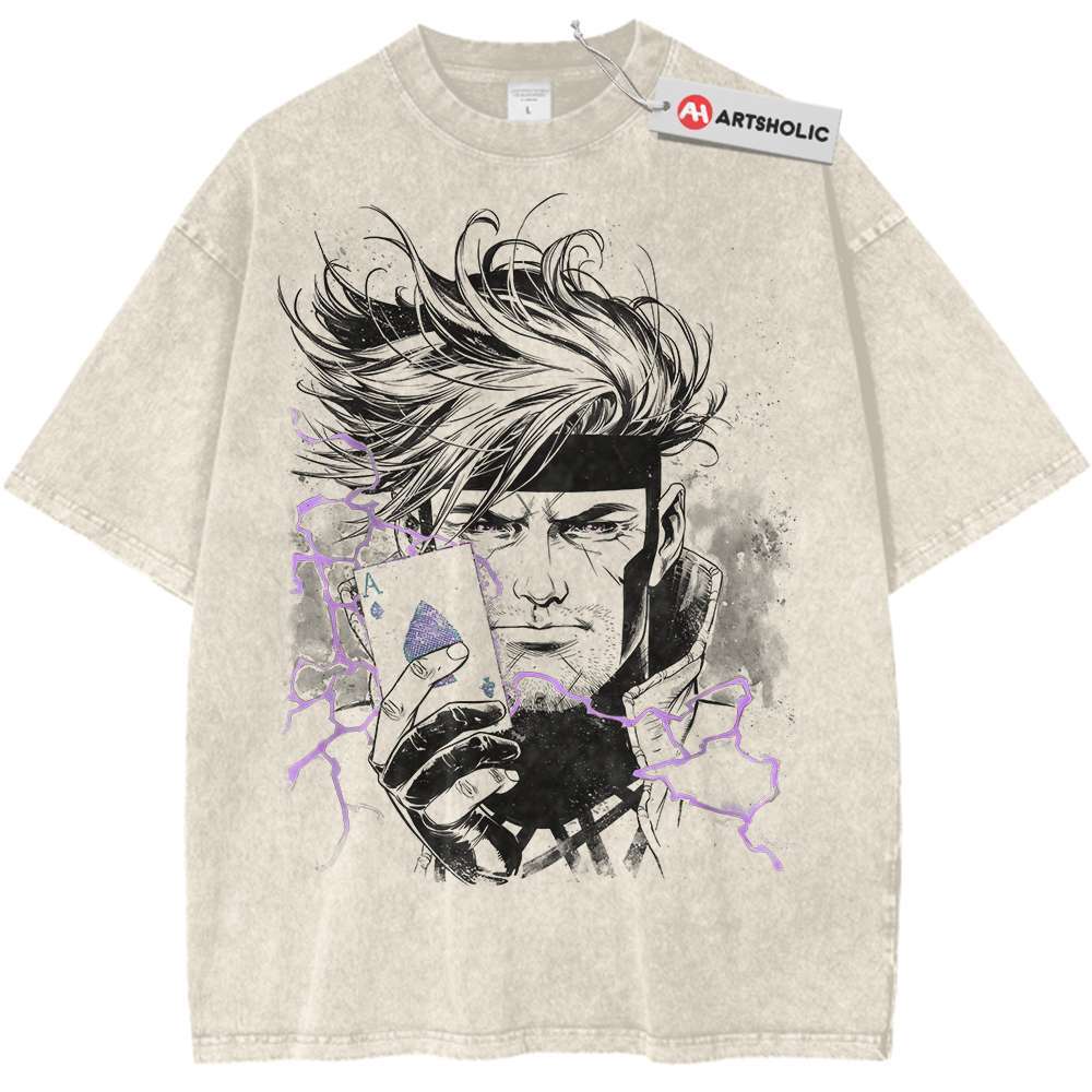 Gambit Shirt, X-Men Shirt, Marvel Comics Shirt, Vintage Tee