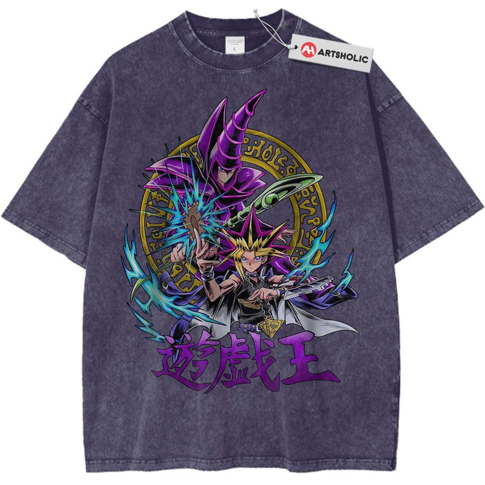 Dark Magician Shirt, Yugi Muto Shirt, Yu-Gi-Oh! Shirt, Anime Shirt, Vintage Tee