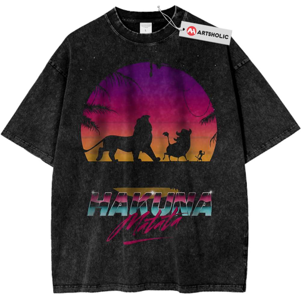 Hakuna Matata Shirt, The Lion King Shirt, Disney Shirt, Animated Shirt, Vintage T-Shirt