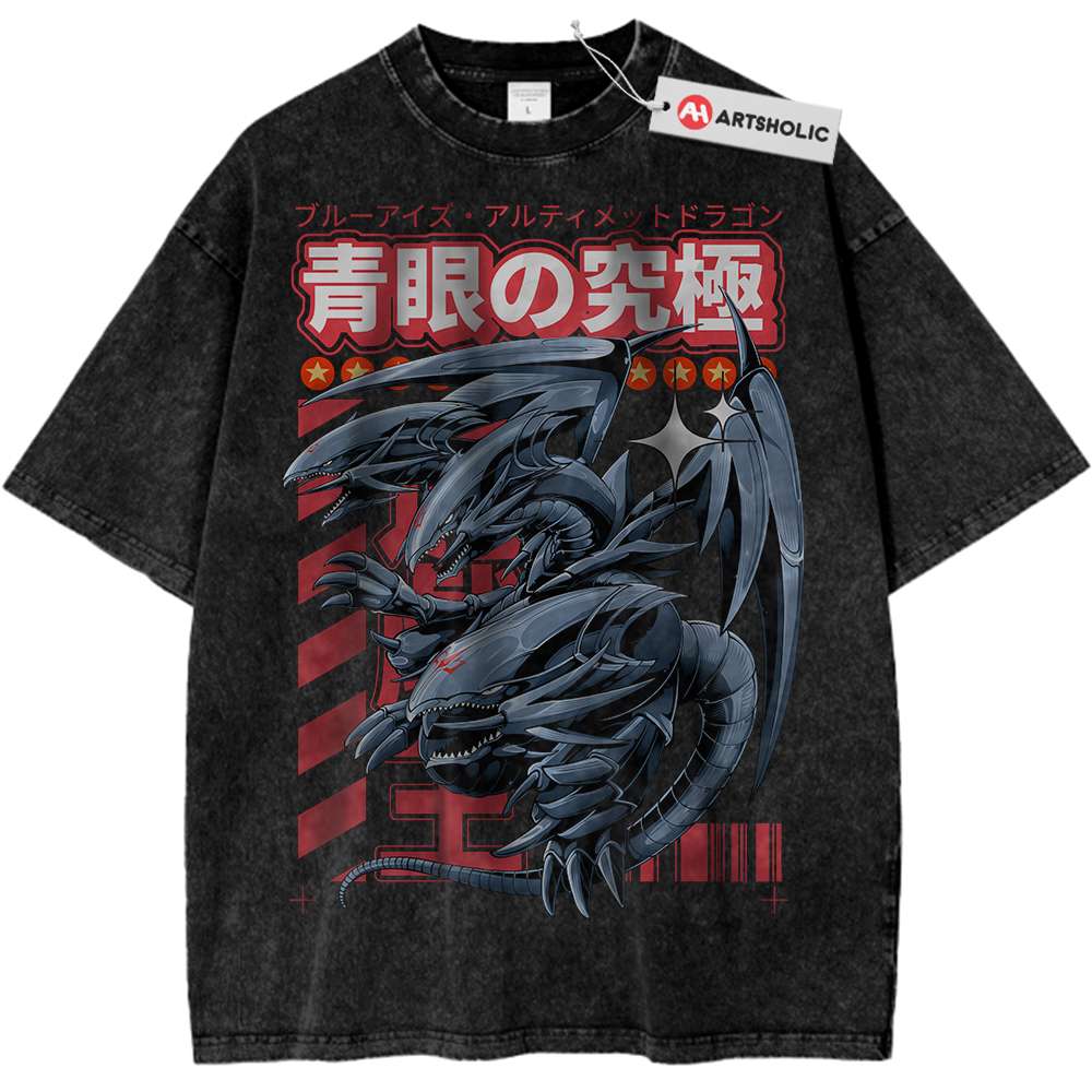 Blue Eyes Ultimate Dragon Shirt, Yugioh Shirt, Anime Shirt, Vintage Tee
