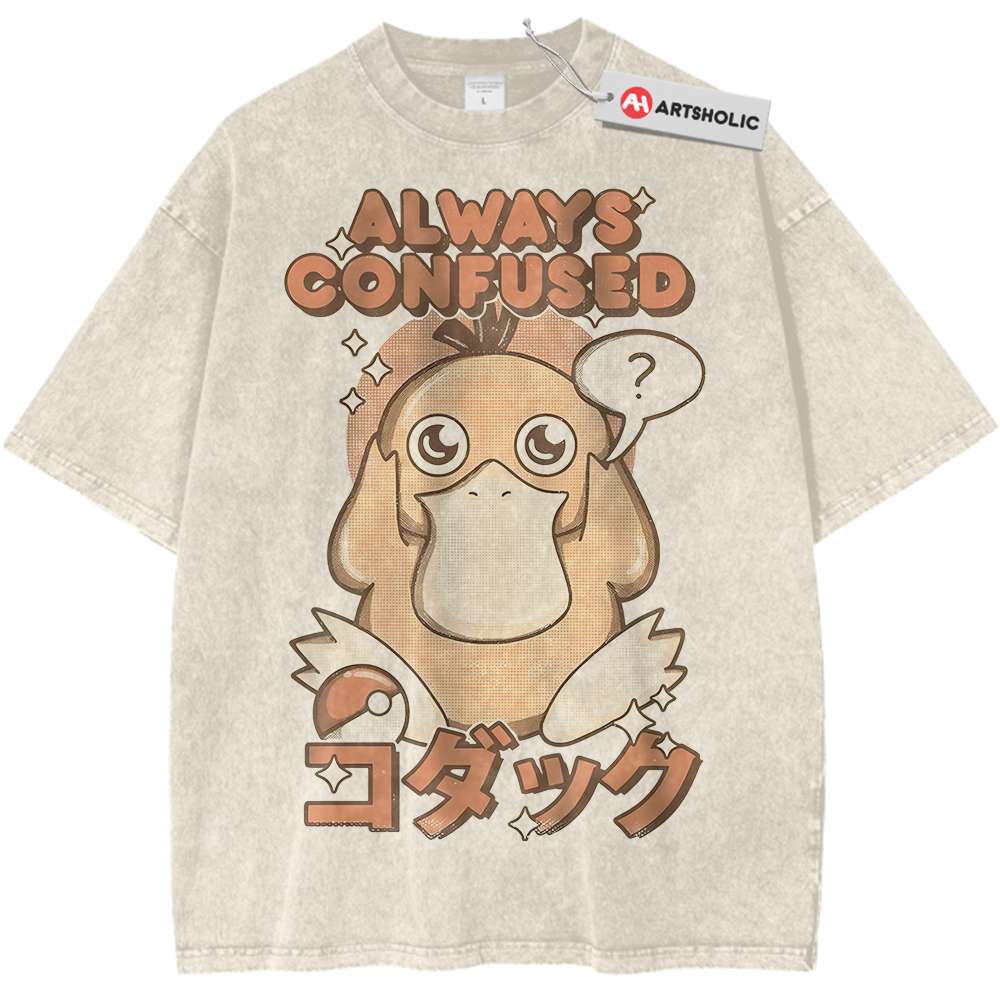 Psyduck Shirt, Pokemon Shirt, PKM Shirt, Anime Shirt, Vintage Tee
