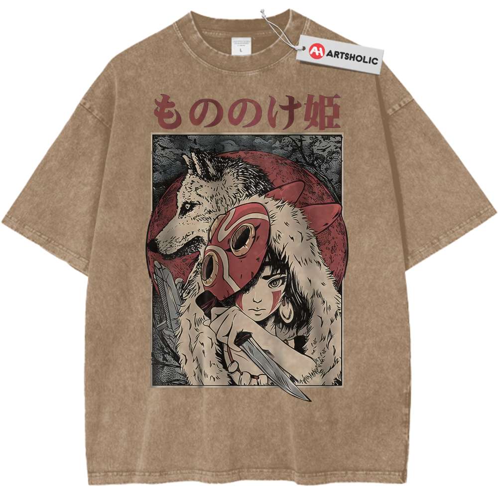 Princess Mononoke Shirt, Studio Ghibli Shirt, Anime Shirt, Vintage T-Shirt