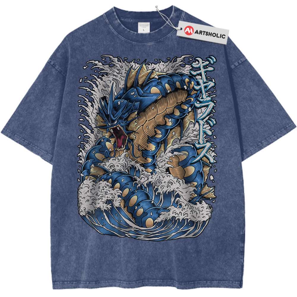 Gyarados Shirt, Pokemon Shirt, Anime Shirt, Vintage T-Shirt