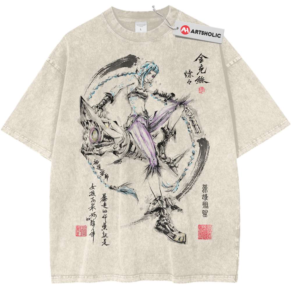 Jinx Shirt, League of Legends Shirt, LoL Shirt, Game Shirt, Vintage Tee