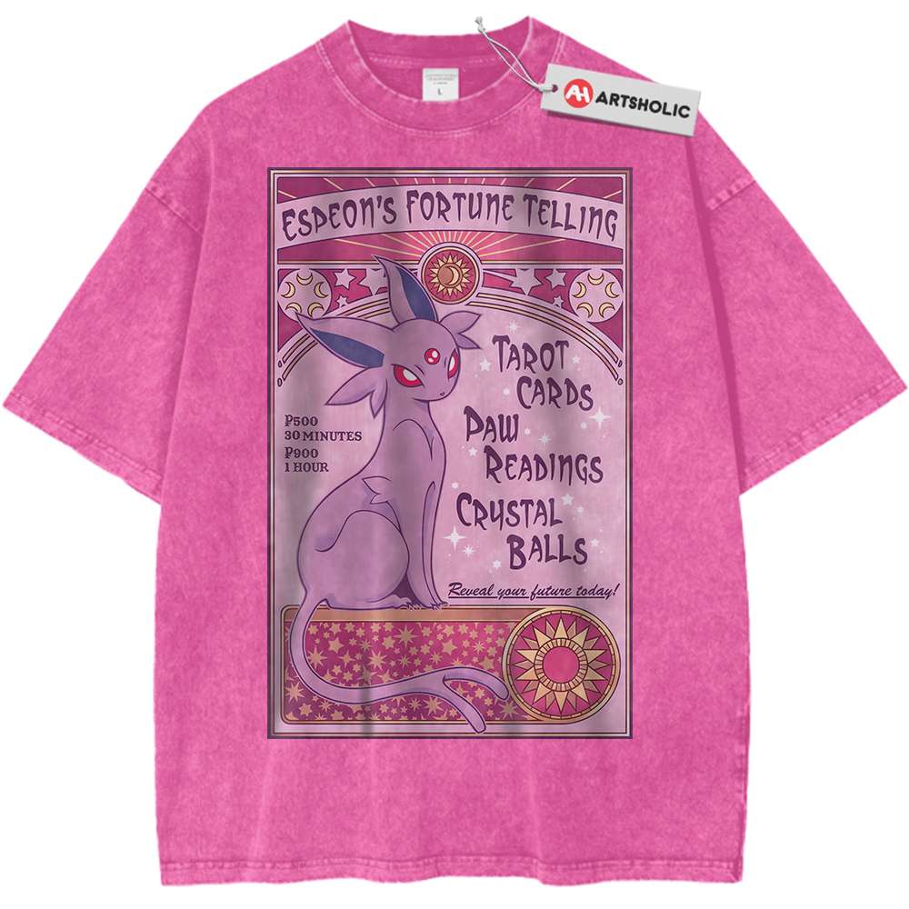 Espeon Shirt, Pokemon Shirt, PKM Shirt, Anime Shirt, Vintage Tee