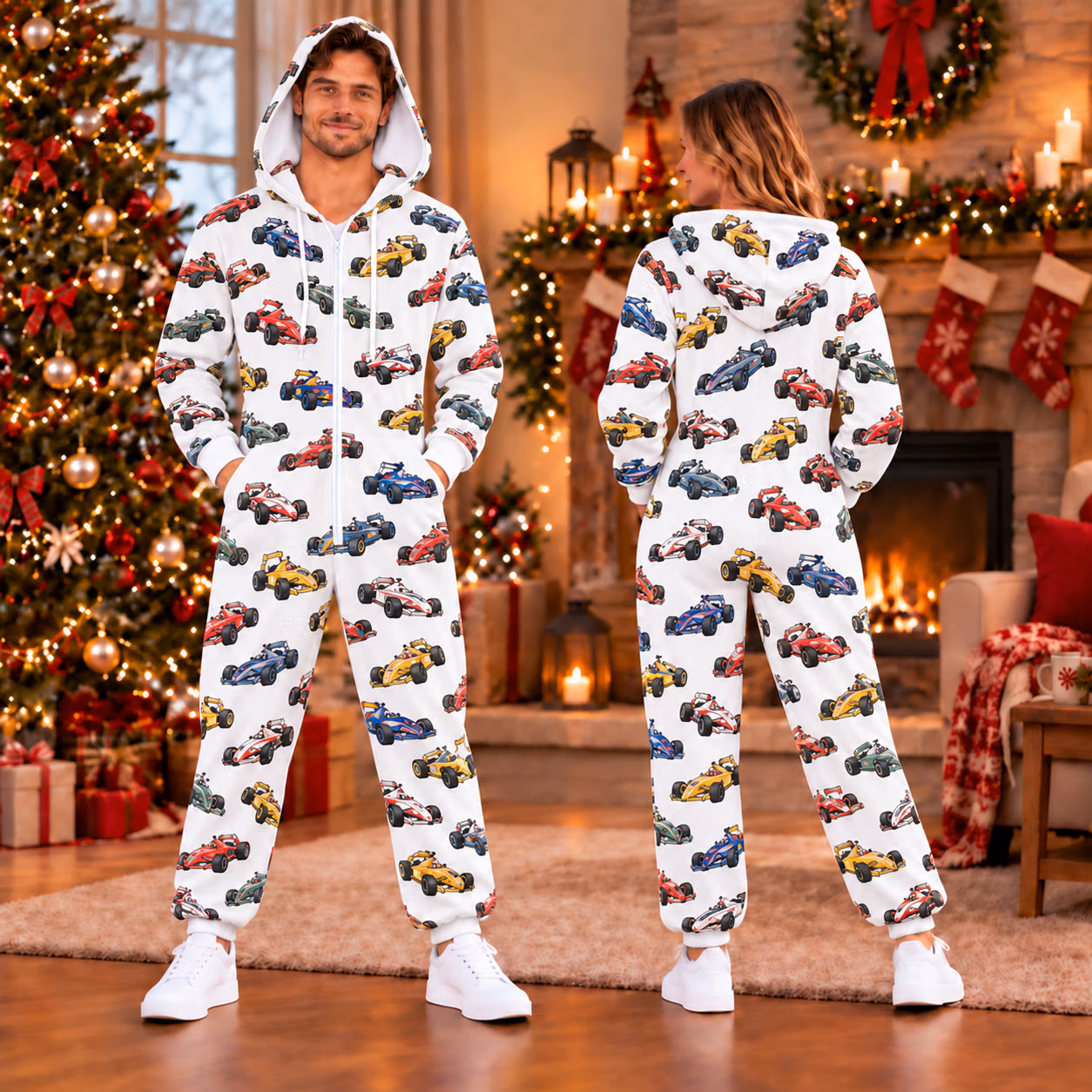 75th Anniversary World Champion  Custom Racing Onesies Pajamas