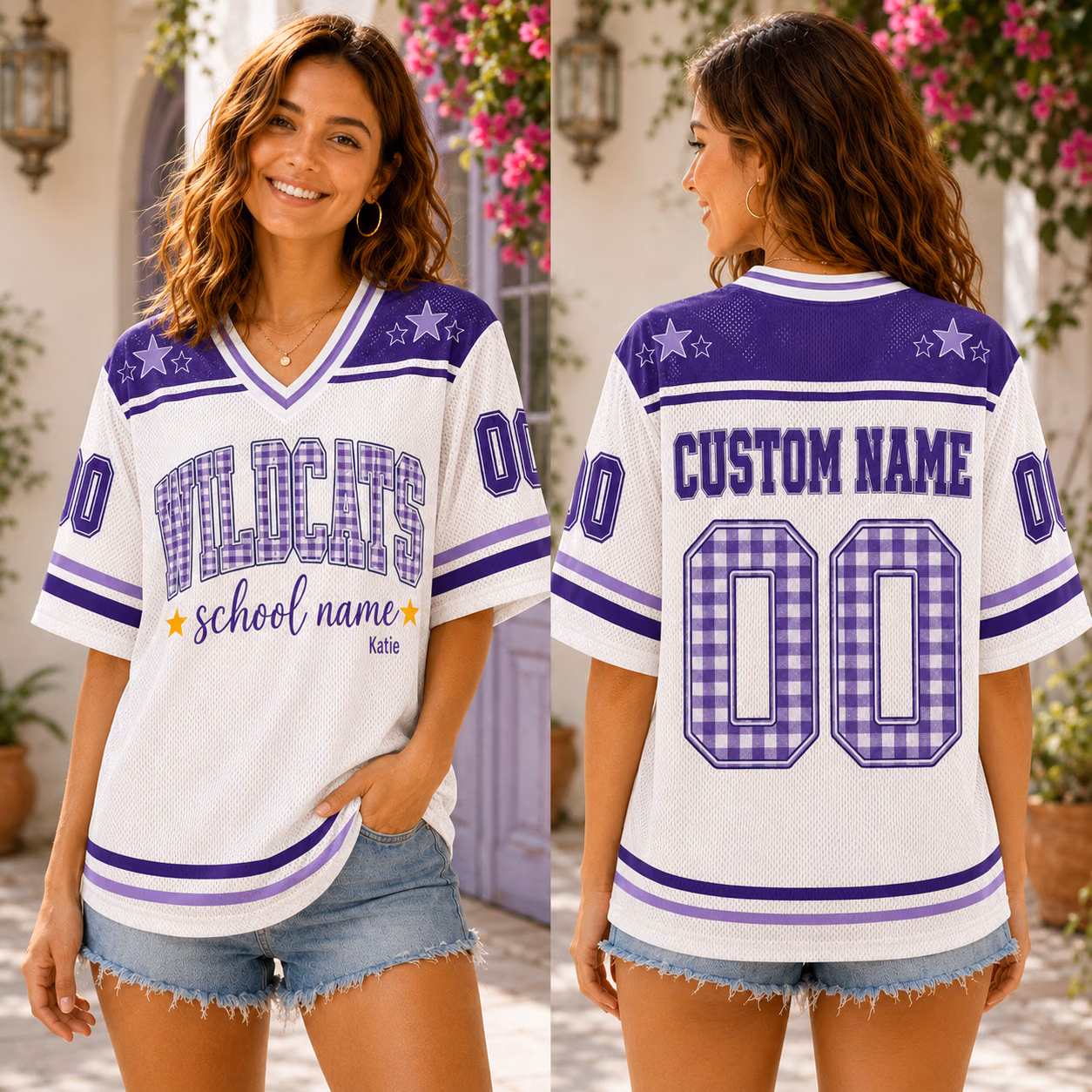 Custom Patterned Mascot Football Jersey - Personalized Name and Number Shirt 6 Custom Patterned Mascot Football Jersey - Personalized Name and Number Shirt - Image 6
